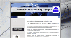 Desktop Screenshot of immobilienbewertung-leipzig.net